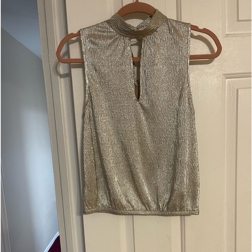 Express metallic top pre loved